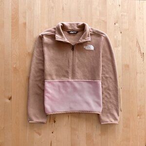 The North Face Glacier Cropped ¼ Zip Pullover Youth/Teen Small